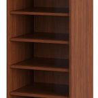 White Ten Pair Solid WoodShoe Storage Cabinet