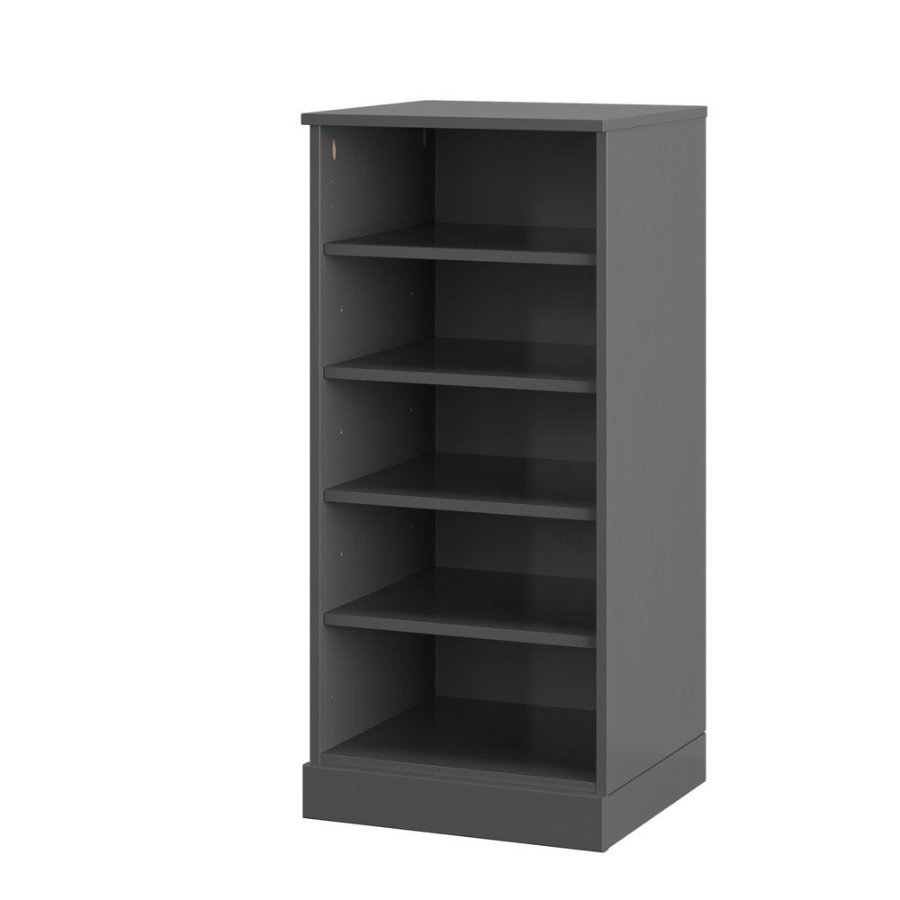 White Ten Pair Solid WoodShoe Storage Cabinet