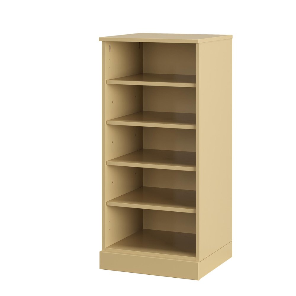 White Ten Pair Solid WoodShoe Storage Cabinet