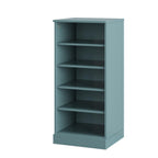 White Ten Pair Solid WoodShoe Storage Cabinet