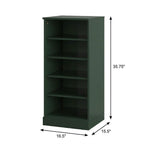 White Ten Pair Solid WoodShoe Storage Cabinet