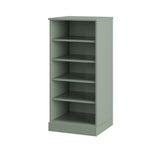White Ten Pair Solid WoodShoe Storage Cabinet