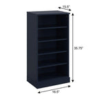 White Ten Pair Solid WoodShoe Storage Cabinet