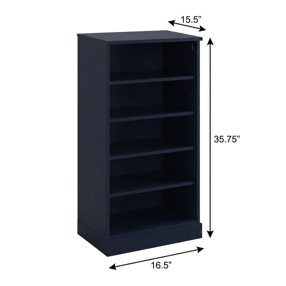 White Ten Pair Solid WoodShoe Storage Cabinet
