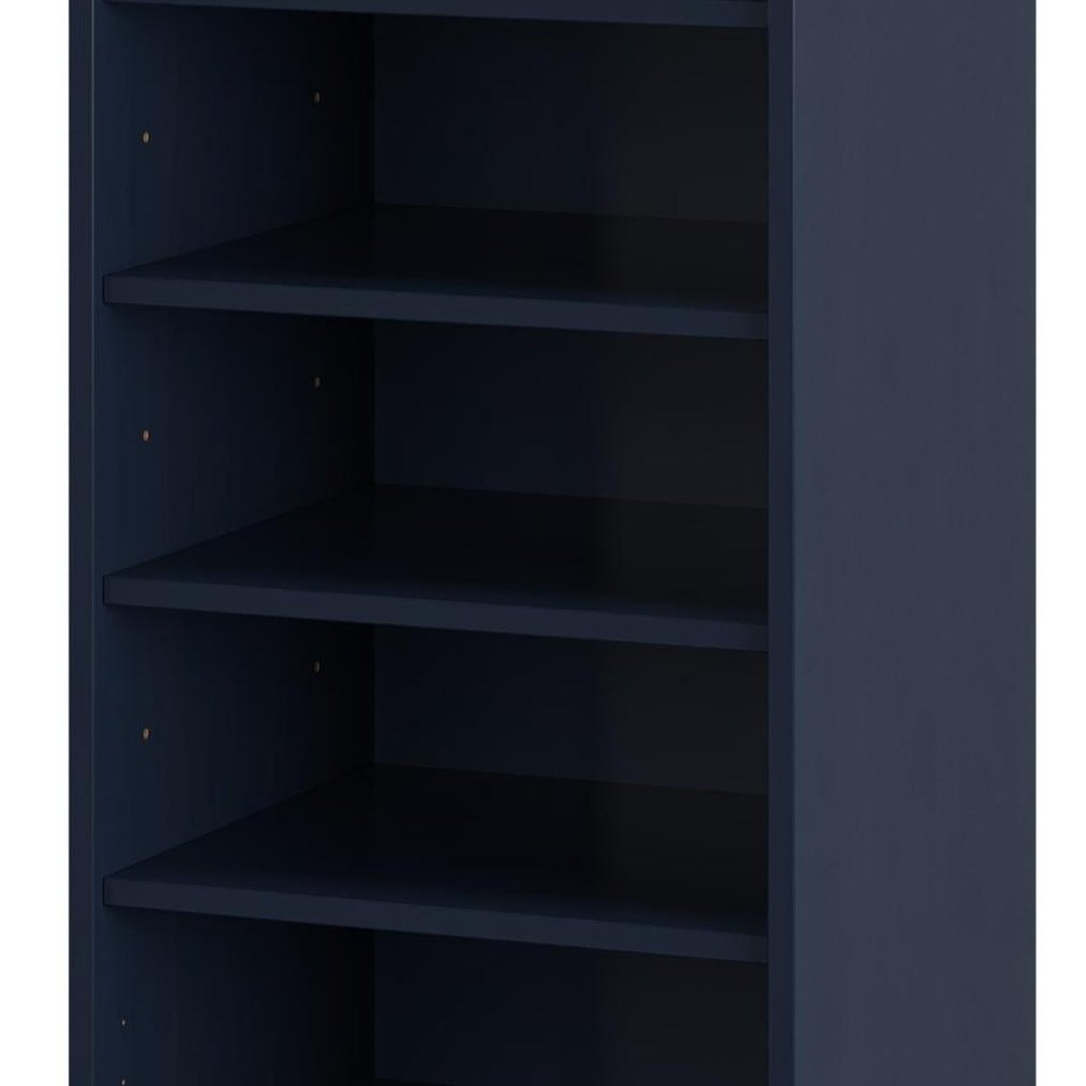 White Ten Pair Solid WoodShoe Storage Cabinet