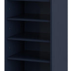 White Ten Pair Solid WoodShoe Storage Cabinet