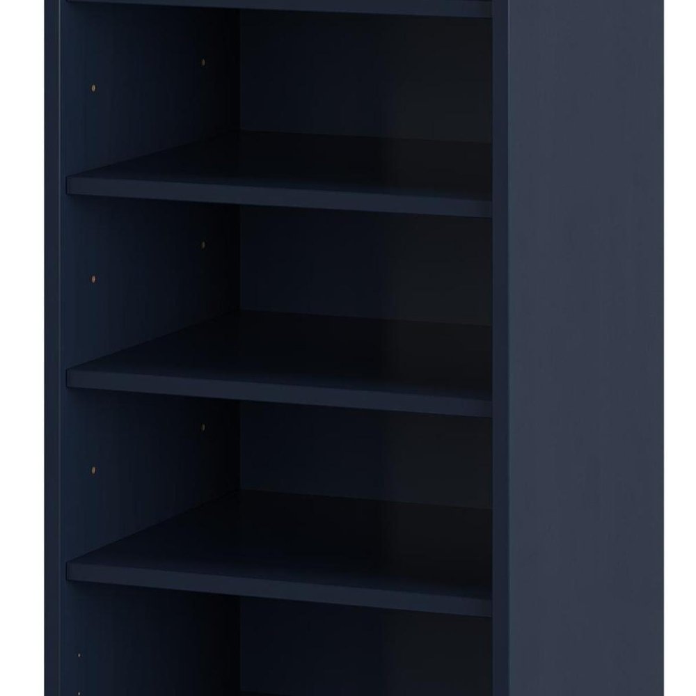 White Ten Pair Solid WoodShoe Storage Cabinet