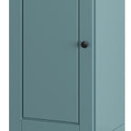 White Ten Pair Solid WoodShoe Storage Cabinet