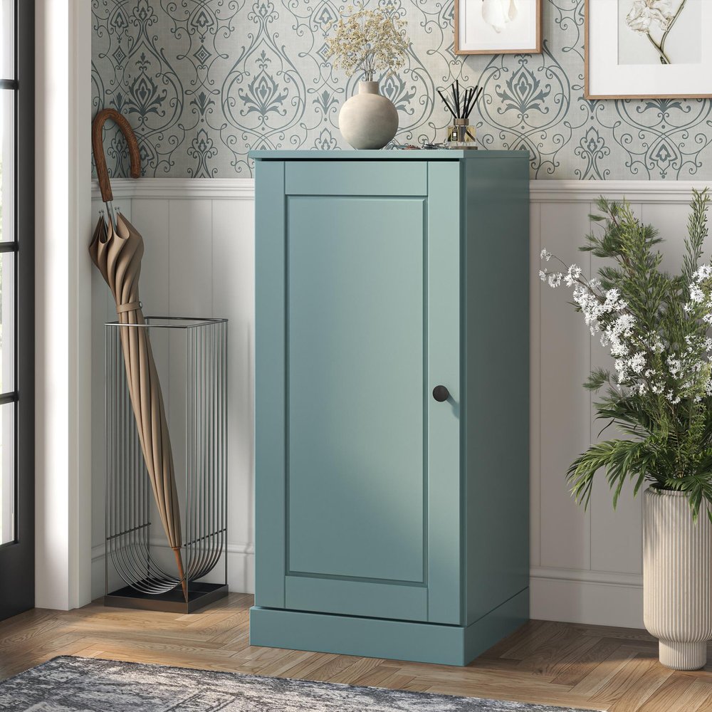 White Ten Pair Solid WoodShoe Storage Cabinet