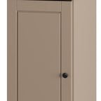 White Ten Pair Solid WoodShoe Storage Cabinet
