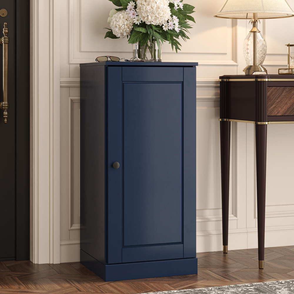 White Ten Pair Solid WoodShoe Storage Cabinet