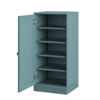 Aqua Ten Pair Solid WoodShoe Storage Cabinet