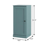 Aqua Ten Pair Solid WoodShoe Storage Cabinet