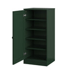 Green Ten Pair Solid WoodShoe Storage Cabinet