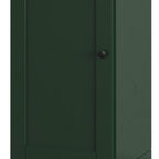 Green Ten Pair Solid WoodShoe Storage Cabinet