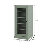 Sage Ten Pair Solid WoodShoe Storage Cabinet