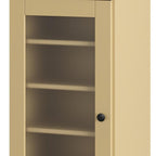 Yellow Ten Pair Solid WoodShoe Storage Cabinet