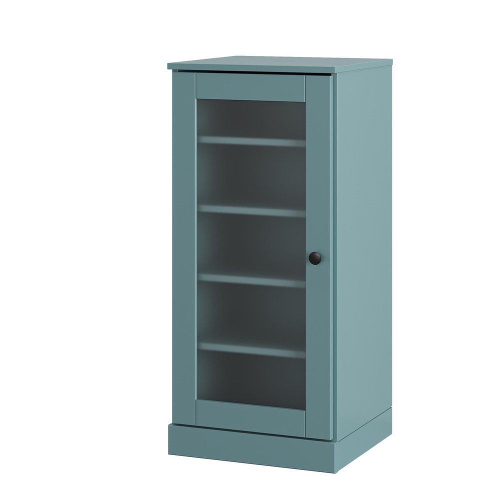 Aqua Ten Pair Solid WoodShoe Storage Cabinet