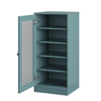 Aqua Ten Pair Solid WoodShoe Storage Cabinet