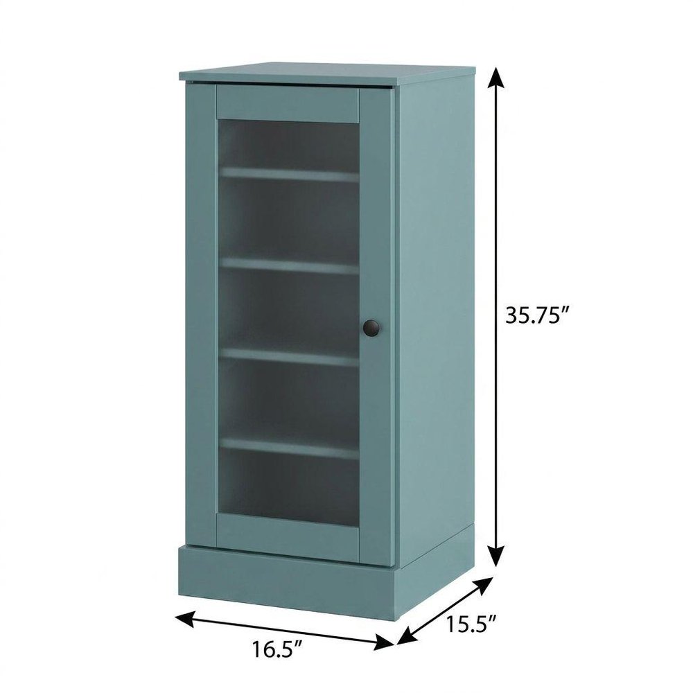 Aqua Ten Pair Solid WoodShoe Storage Cabinet