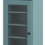 Aqua Ten Pair Solid WoodShoe Storage Cabinet