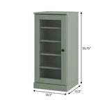 Sage Ten Pair Solid WoodShoe Storage Cabinet
