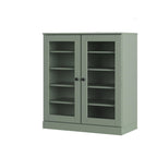 Sage Twenty Pair Solid WoodShoe Storage Cabinet