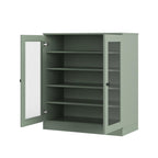 Sage Twenty Pair Solid WoodShoe Storage Cabinet