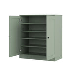 Sage Twenty Pair Solid WoodShoe Storage Cabinet