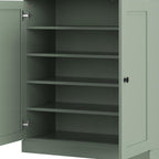 Sage Twenty Pair Solid WoodShoe Storage Cabinet