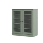 Sage Twenty Pair Solid WoodShoe Storage Cabinet