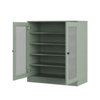 Sage Twenty Pair Solid WoodShoe Storage Cabinet
