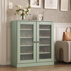 Sage Twenty Pair Solid WoodShoe Storage Cabinet