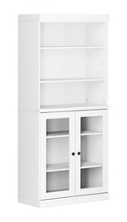 72" White Solid Wood Two Door Pantry Or Storage Closet