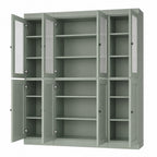 72" Sage Solid Wood 8 Pantry Or Storage Closet