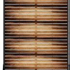 72" Brown Steel Six Panel Outdoor Privacy Screen