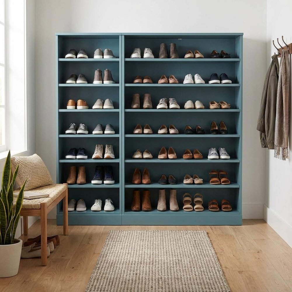 Aqua 30 Solid WoodShoe Storage Cabinet