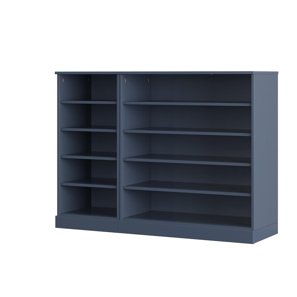 French Blue 30 Solid WoodShoe Storage Cabinet