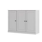 White 30 Solid WoodShoe Storage Cabinet
