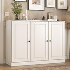 White 30 Solid WoodShoe Storage Cabinet