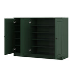 Green 30 Solid WoodShoe Storage Cabinet