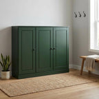 Green 30 Solid WoodShoe Storage Cabinet