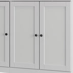 White 30 Solid WoodShoe Storage Cabinet