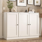 White 30 Solid WoodShoe Storage Cabinet