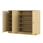 Yellow 30 Solid WoodShoe Storage Cabinet