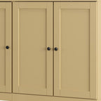 Yellow 30 Solid WoodShoe Storage Cabinet