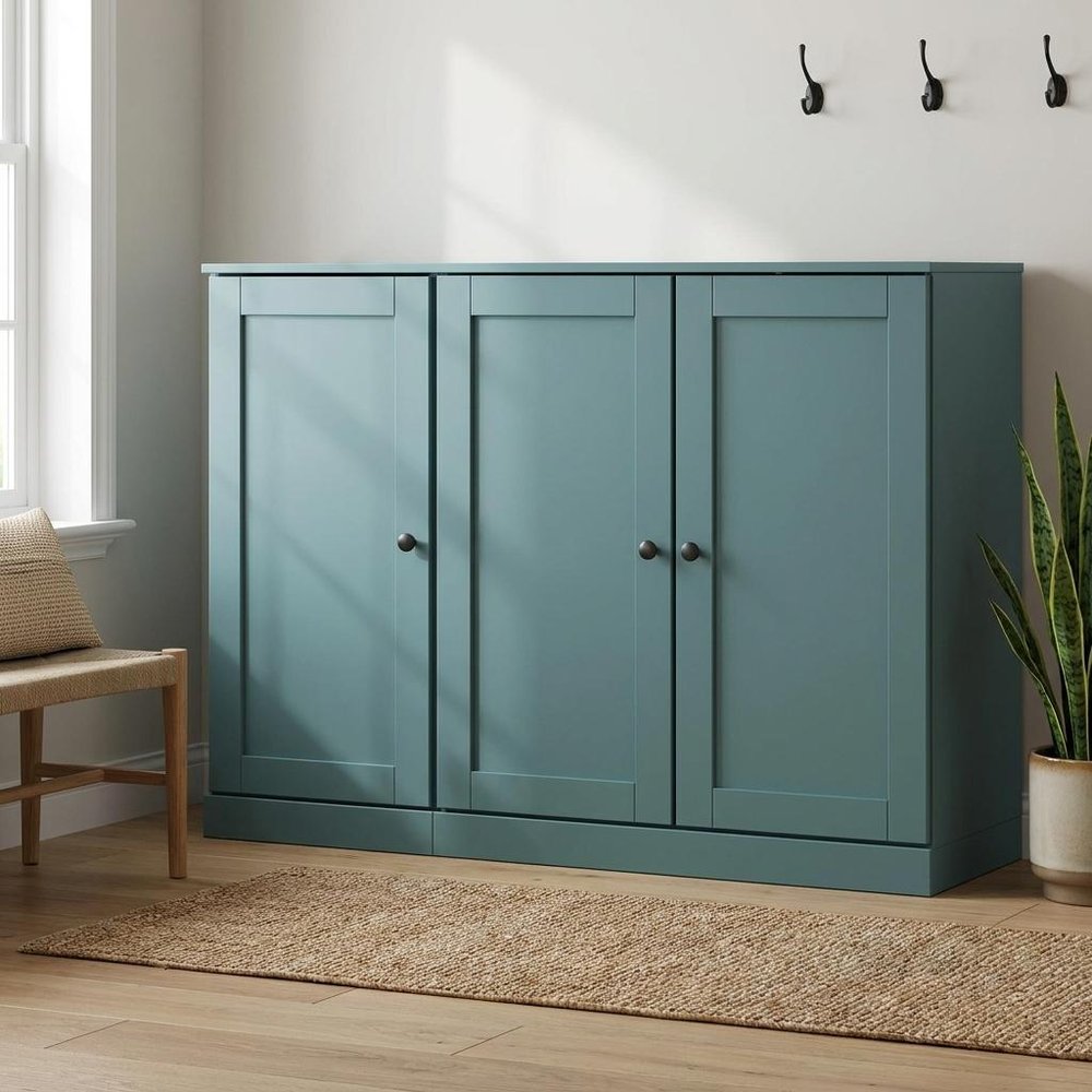 Aqua 30 Solid WoodShoe Storage Cabinet