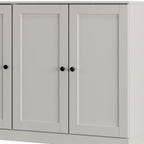 Off White 30 Solid WoodShoe Storage Cabinet