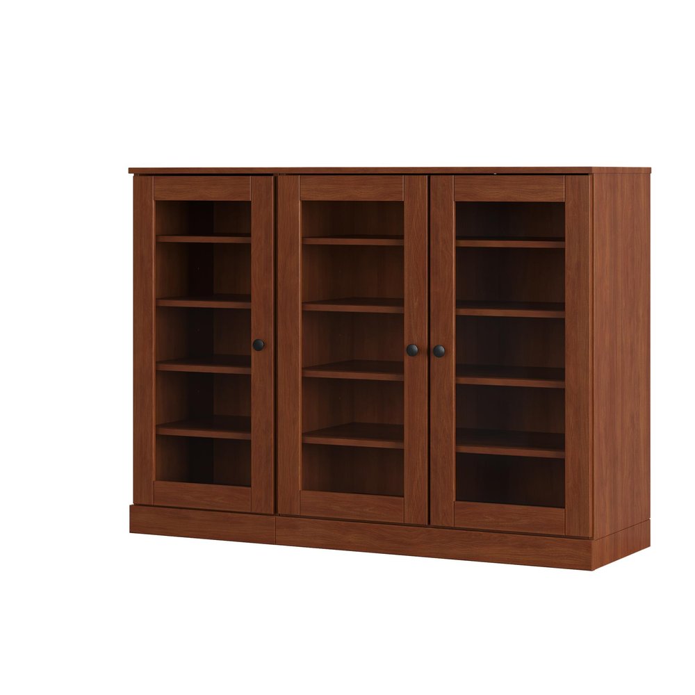 Coffee 30 Solid WoodShoe Storage Cabinet