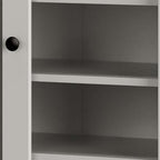 Off White 30 Solid WoodShoe Storage Cabinet